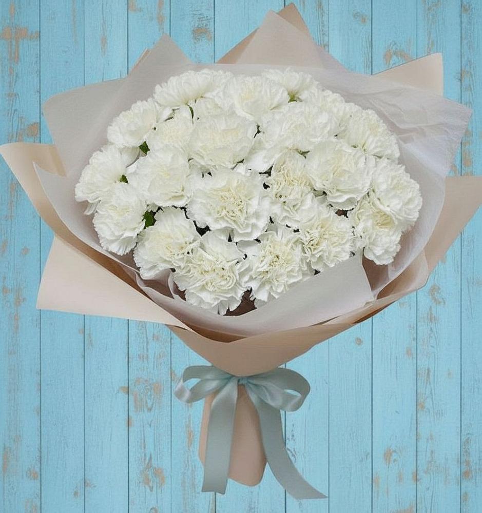 Букет цветов из: Гвоздики в Ильском