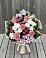 Букет цветов из: Альстромерии, Гвоздики, Розы и Хризантемы в Ильском