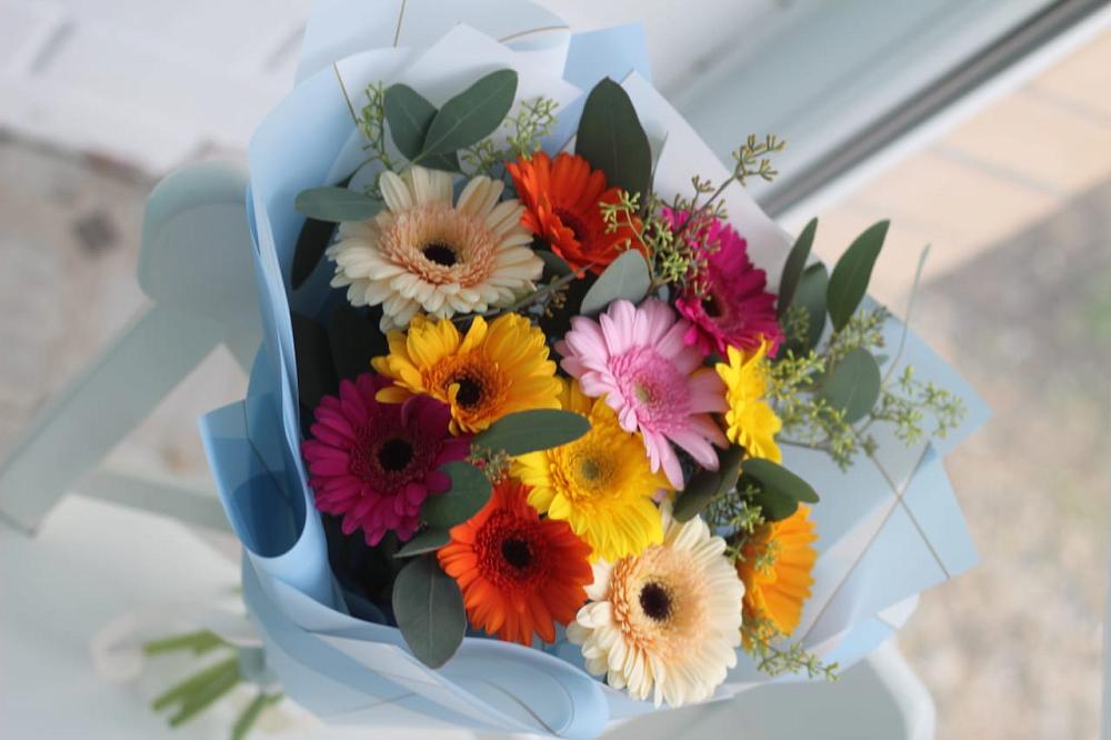 Букет цветов из: Герберы в Ильском