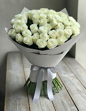 Букет 35 Белых роз в Ильском
