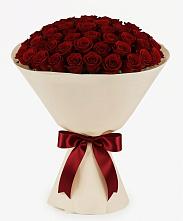 Букет 101 Бордовая роза Блэк Бакарра в Ильском