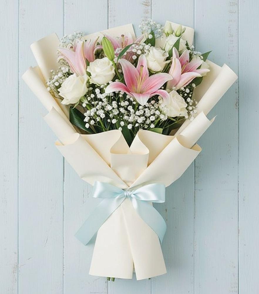 Букет цветов из: Лилии в Ильском