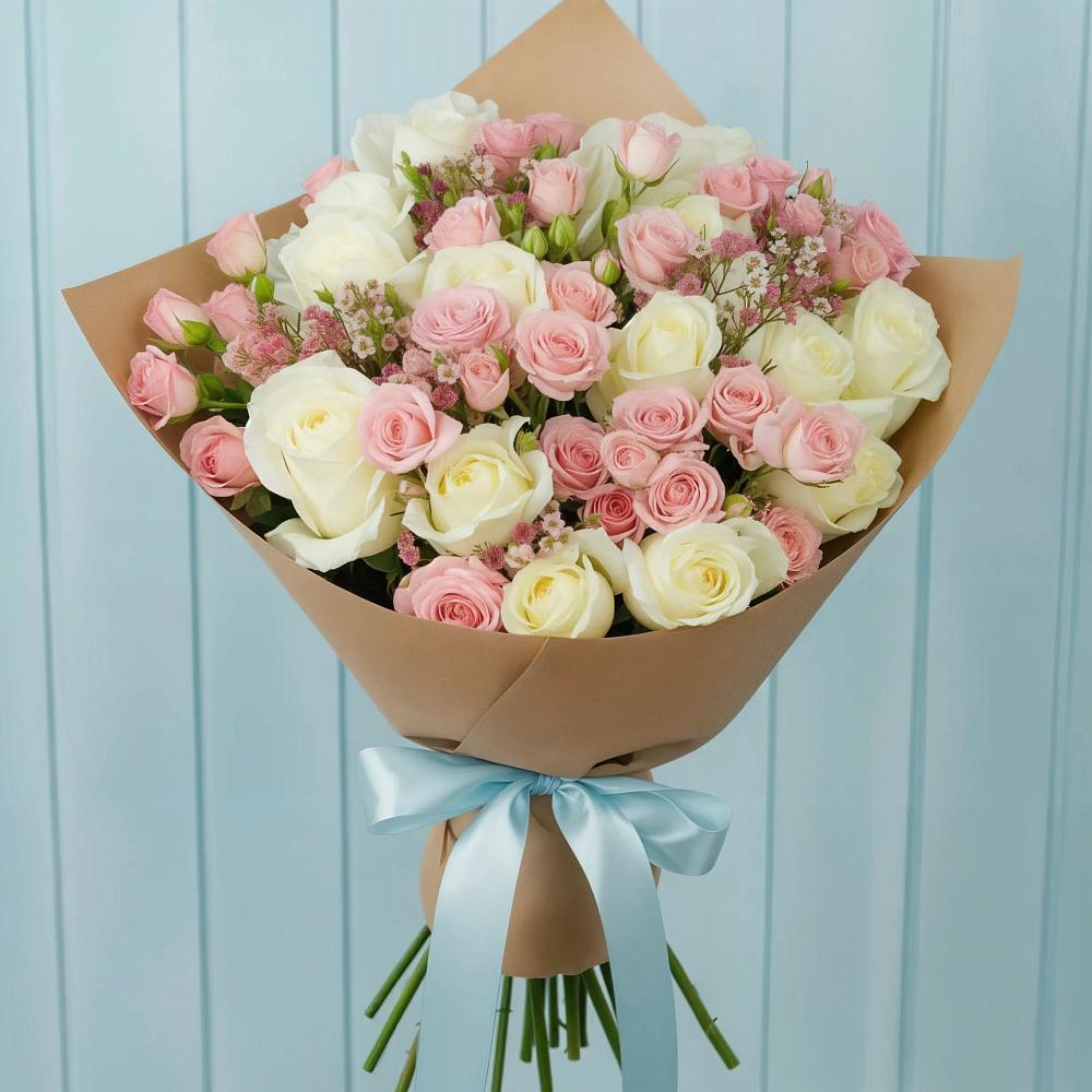 Букет цветов из: Розы в Ильском