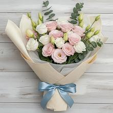 Букет цветов из:  Лизиантусы #REPLACE_PRED# Ильском