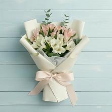 Букет цветов из:  Альстромерии в Ильском