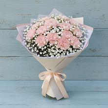 Букет цветов из:  Гвоздики в Ильском