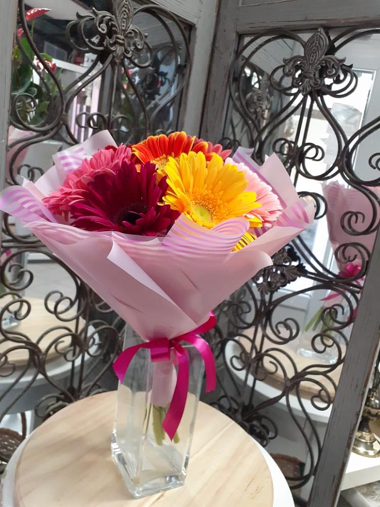 Букет цветов из: Герберы в Ильском