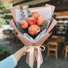 Букет цветов из:  Розы в Ильском