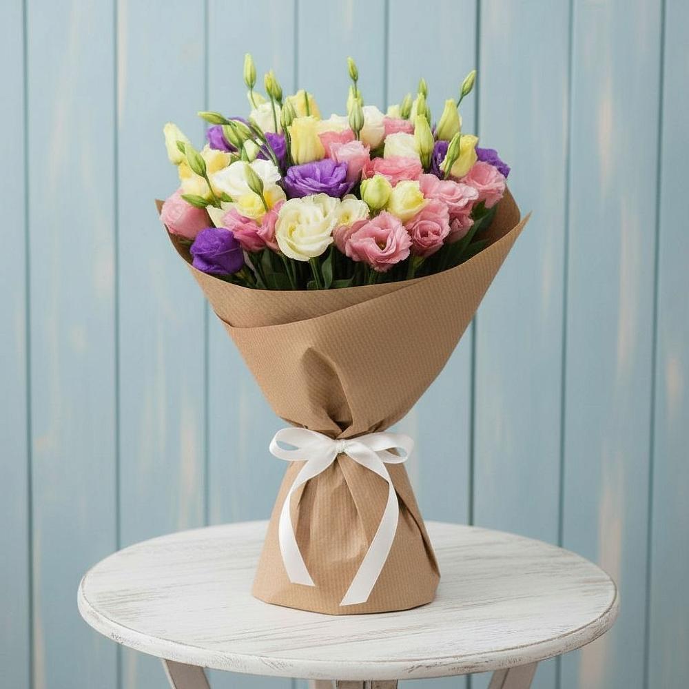 Букет цветов из: Лизиантусы в Ильском