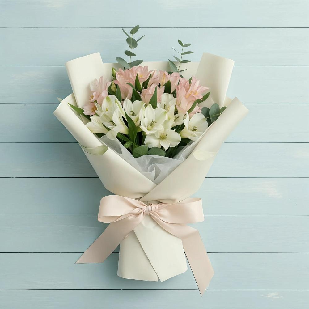 Букет цветов из: Альстромерии в Ильском